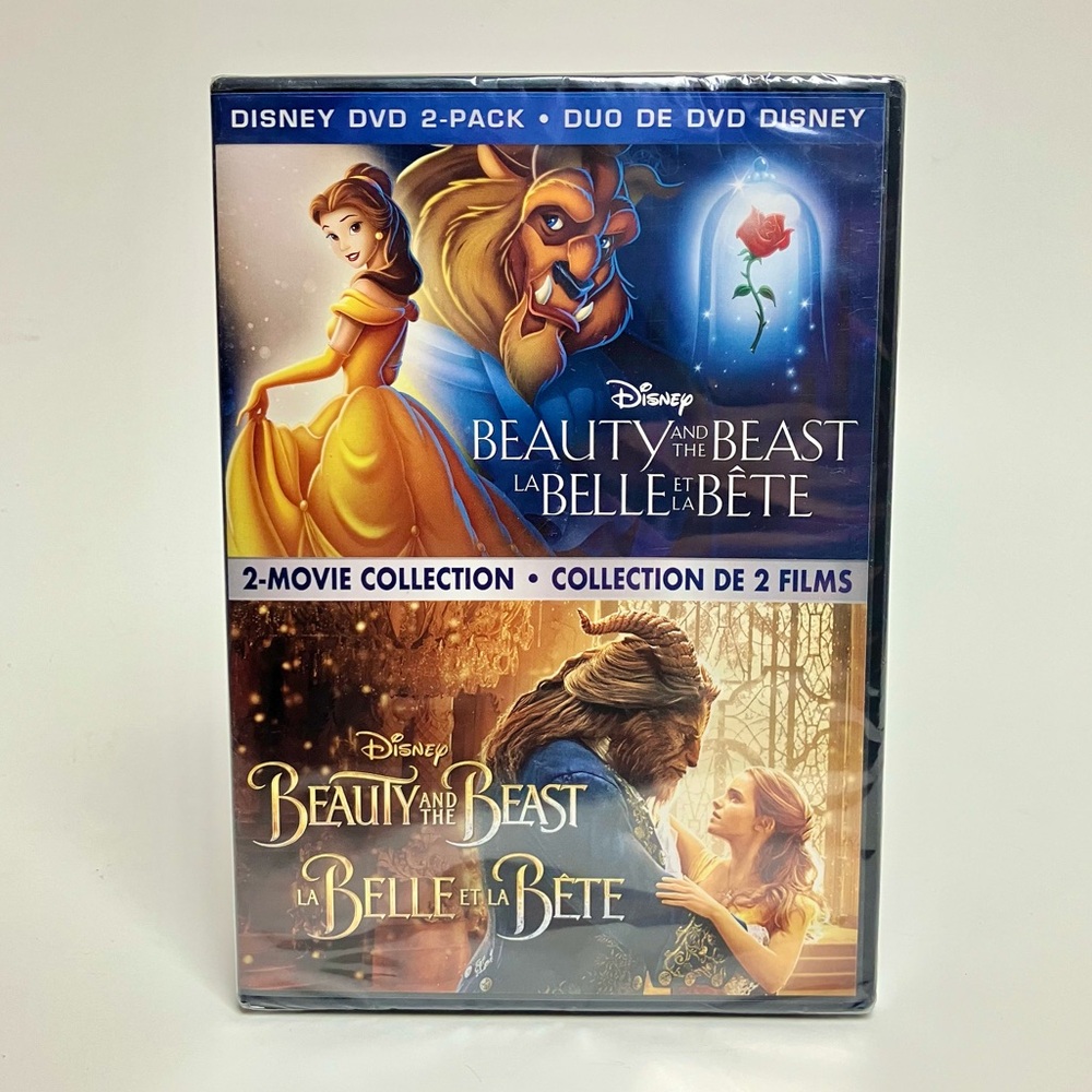 Disney Beauty and the Beast SEALED DVD 2-Movie Collection